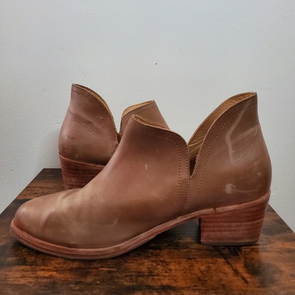 Nisola Mia Everyday Leather Ankle Booties Size 9 - Picture 7 of 15